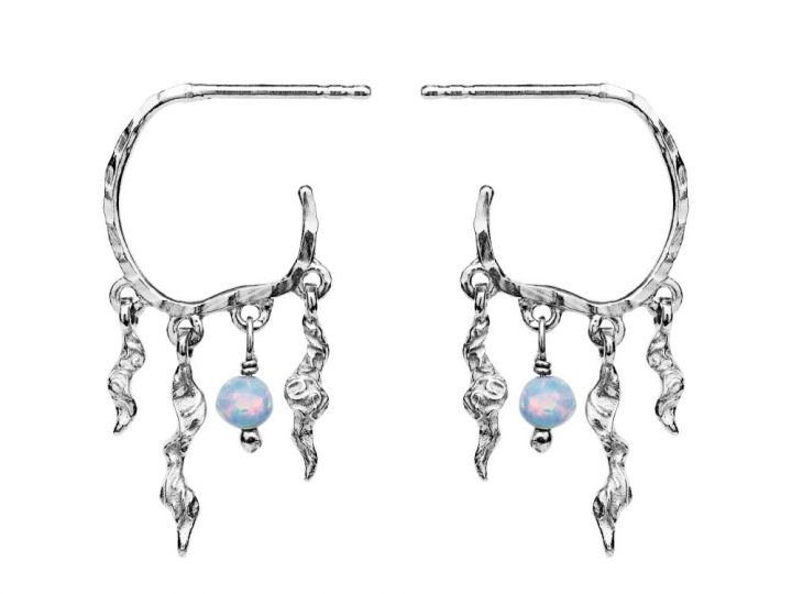 Bayou Ørering Sølv i gruppen Øreringe hos SCANDINAVIAN JEWELRY DESIGN (9664C)