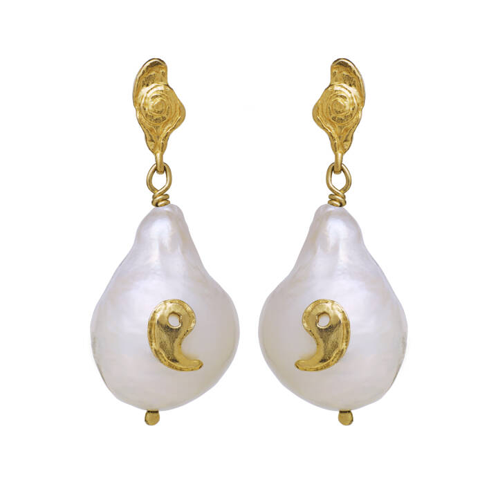Lucia Ørering  i gruppen Øreringe / Perleøreringe hos SCANDINAVIAN JEWELRY DESIGN (9709A)