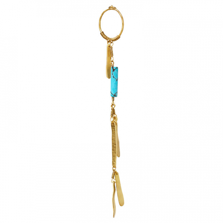 Cleo Ørering Guld i gruppen Øreringe hos SCANDINAVIAN JEWELRY DESIGN (9820a)