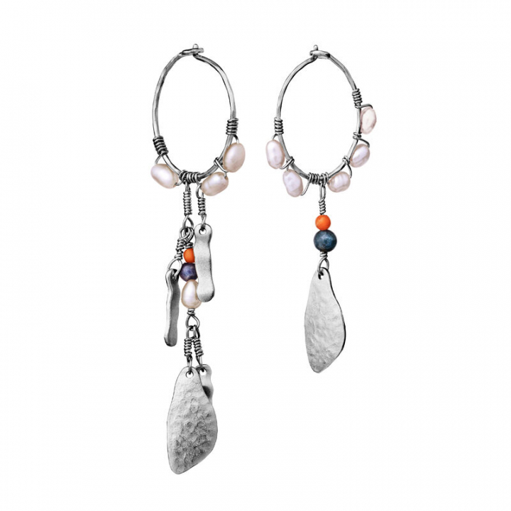 Lotta Ørering Sølv i gruppen Øreringe / Sølvøreringe hos SCANDINAVIAN JEWELRY DESIGN (9821c)