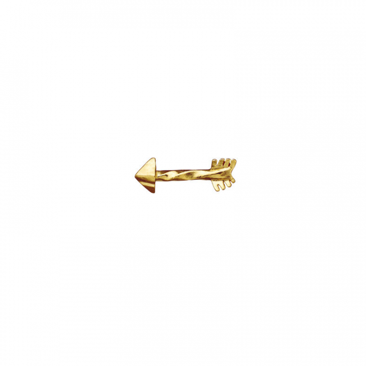 Sagitta Single Earstick Guld i gruppen Øreringe / Guldøreringe hos SCANDINAVIAN JEWELRY DESIGN (9837A)