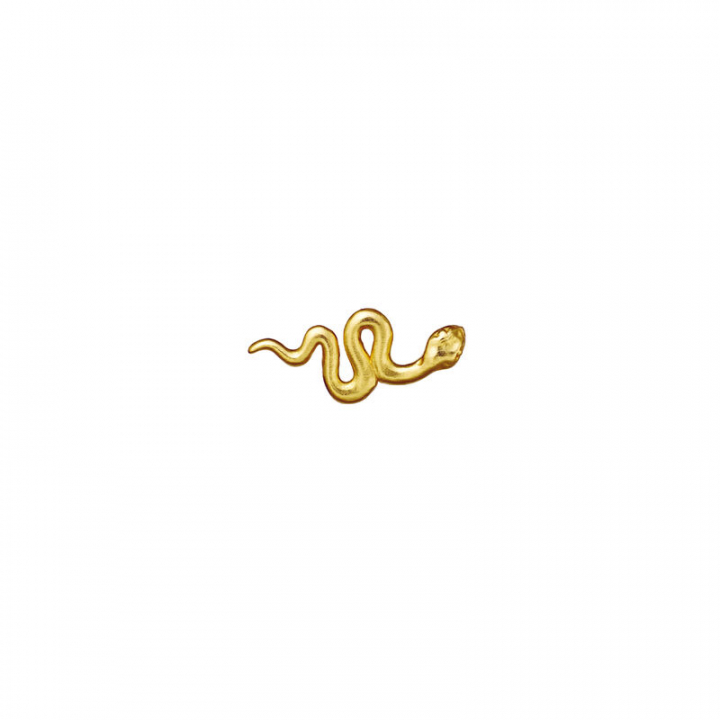 Medusa Single Earstick Guld i gruppen Øreringe / Guldøreringe hos SCANDINAVIAN JEWELRY DESIGN (9840A)