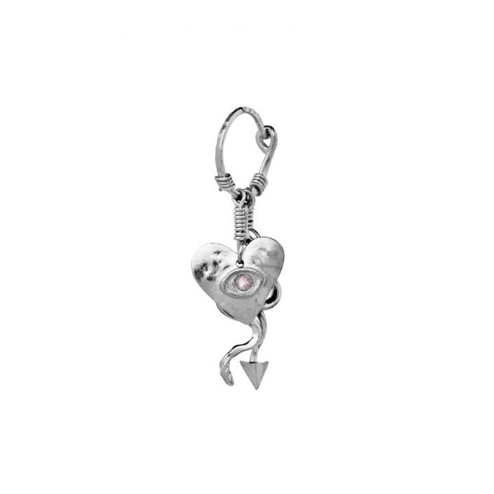 Harmonia Single Ørering Sølv i gruppen Øreringe / Sølvøreringe hos SCANDINAVIAN JEWELRY DESIGN (9842C)