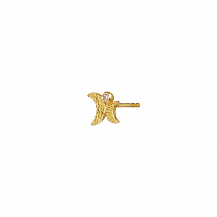 Twilla Single Ørering Guld i gruppen Øreringe hos SCANDINAVIAN JEWELRY DESIGN (9867A)