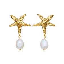  i gruppen Øreringe / Perleøreringe hos SCANDINAVIAN JEWELRY DESIGN (9873A)