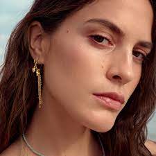  i gruppen Øreringe / Guldøreringe hos SCANDINAVIAN JEWELRY DESIGN (9876A)