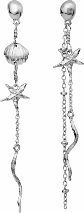 ARUBA Earrings Silver i gruppen Øreringe / Sølvøreringe hos SCANDINAVIAN JEWELRY DESIGN (9883C)