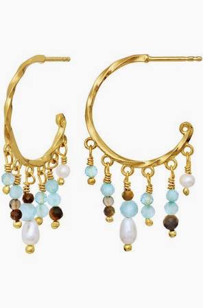  i gruppen Øreringe / Guldøreringe hos SCANDINAVIAN JEWELRY DESIGN (9899A)