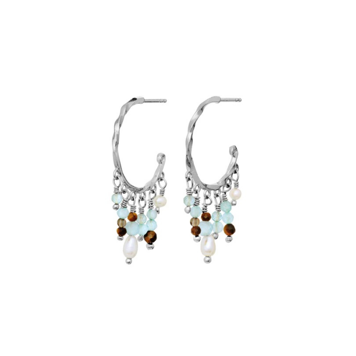 Tula Earrings Silver i gruppen Øreringe / Perleøreringe hos SCANDINAVIAN JEWELRY DESIGN (9899C)