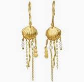 ZALE Earrings Gold i gruppen Øreringe / Guldøreringe hos SCANDINAVIAN JEWELRY DESIGN (9901A)