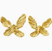LAVENDER Earrings Gold i gruppen Øreringe / Guldøreringe hos SCANDINAVIAN JEWELRY DESIGN (9912A)