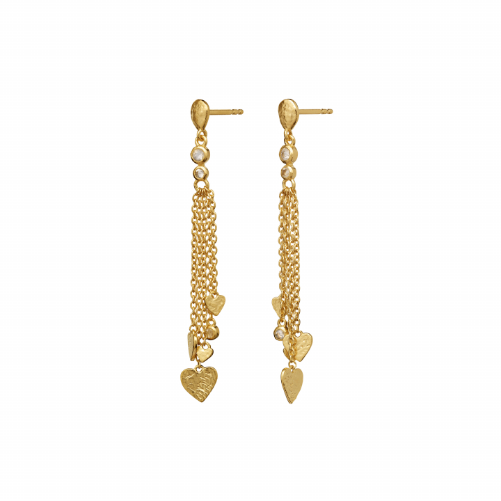 Lolly Earrings Gold i gruppen Øreringe / Guldøreringe hos SCANDINAVIAN JEWELRY DESIGN (9960A)