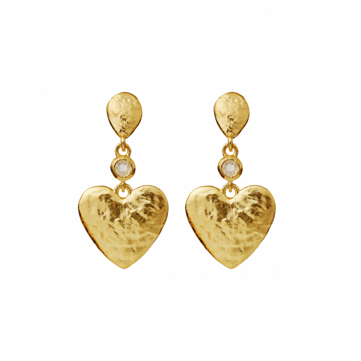 Adeleide Earrings Gold i gruppen Øreringe / Guldøreringe hos SCANDINAVIAN JEWELRY DESIGN (9961A)