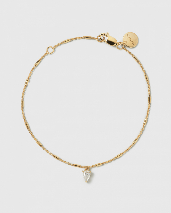 Katie Bracelet Gold i gruppen Armbånd / Guldarmbånd hos SCANDINAVIAN JEWELRY DESIGN (BG1283)