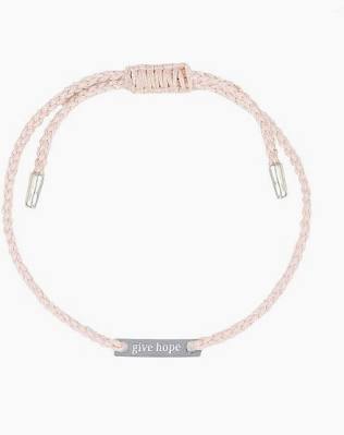 Give Hope rosa i gruppen Armbånd / Sølvarmbånd hos SCANDINAVIAN JEWELRY DESIGN (BS1250PI)