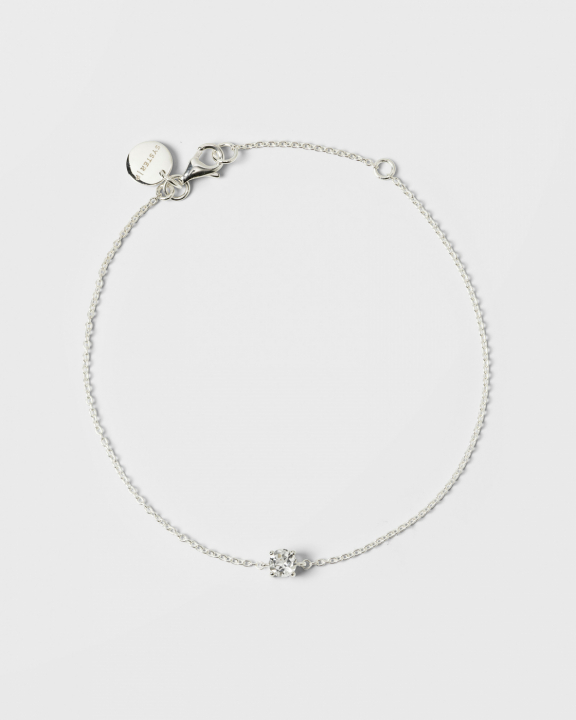 Minimalistica Solo Nova Bracelet Silver i gruppen Armbånd / Sølvarmbånd hos SCANDINAVIAN JEWELRY DESIGN (BS1261)