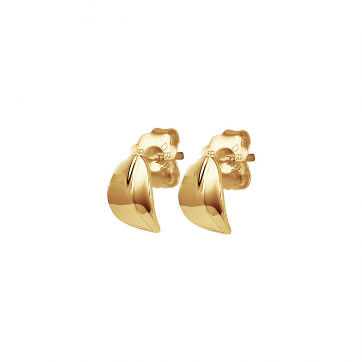 Botanica drop studs gold i gruppen Øreringe / Guldøreringe hos SCANDINAVIAN JEWELRY DESIGN (BTA-E1S000-G)