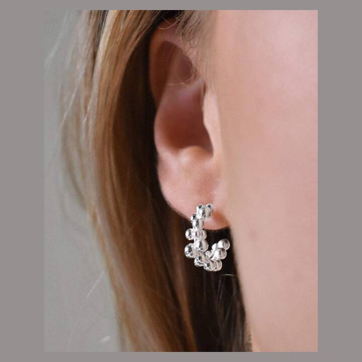 Product Image for DRAKENBERG SJÖLIN Drops small hoops Sølv