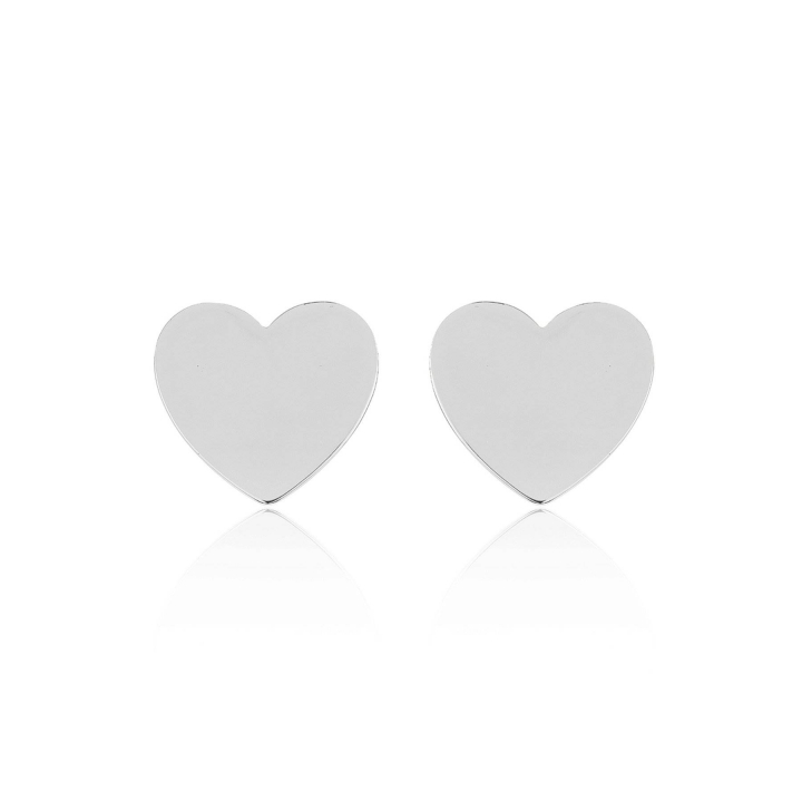 Heart Mini Studs Ørering (Sølv) i gruppen Øreringe / Sølvøreringe hos SCANDINAVIAN JEWELRY DESIGN (E1451RHS0-OS)