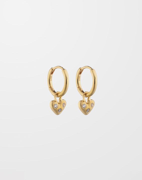 Forever Hoops Guld i gruppen Øreringe / Guldøreringe hos SCANDINAVIAN JEWELRY DESIGN (EG1248)