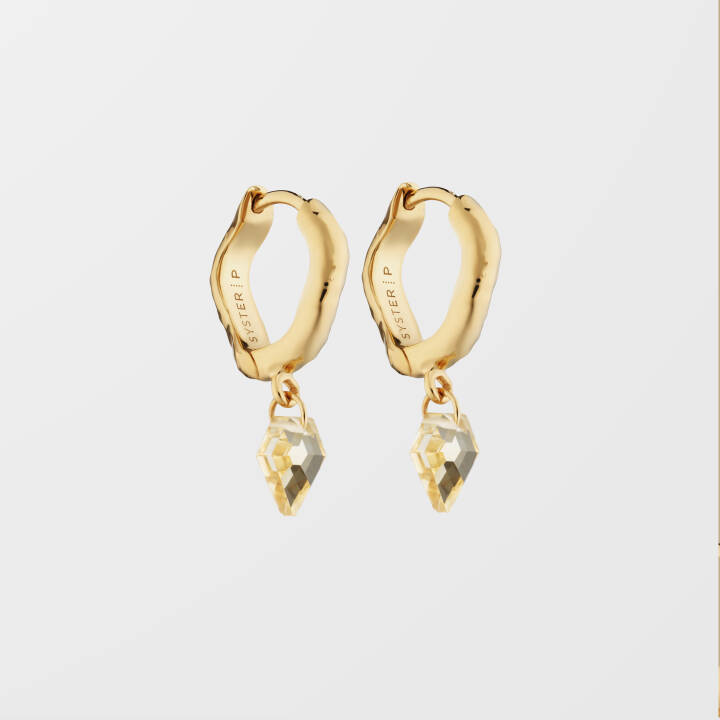 Product Image for SYSTER P Diamona Citrine Ørering Gold