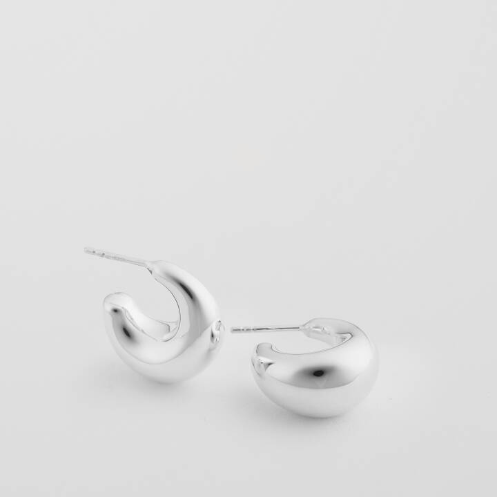 Bolded Little Sis Ørering Sølv i gruppen Øreringe / Sølvøreringe hos SCANDINAVIAN JEWELRY DESIGN (ES1236)