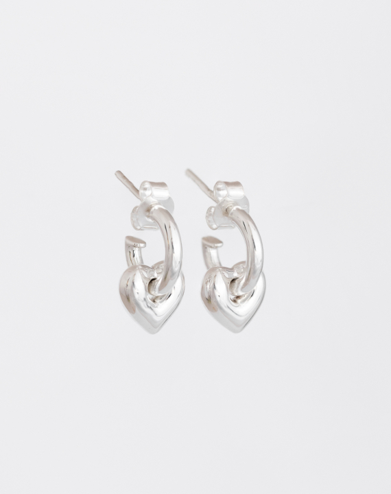 Product Image for SYSTER P La La Love Fat Heart Ørering Sølv