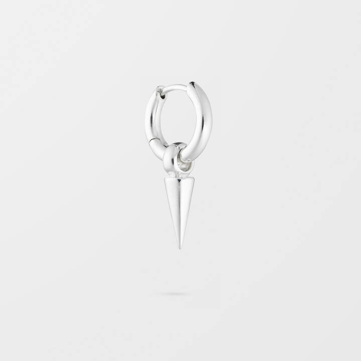 Juno Single Hoop Sølv i gruppen Øreringe / Sølvøreringe hos SCANDINAVIAN JEWELRY DESIGN (ES1245)