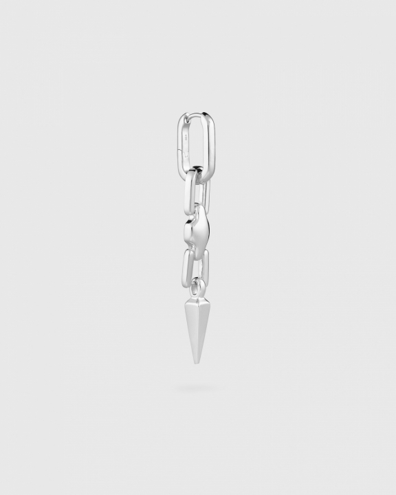 Marion Long Single Earring Sølv i gruppen Øreringe / Sølvøreringe hos SCANDINAVIAN JEWELRY DESIGN (ES1260)