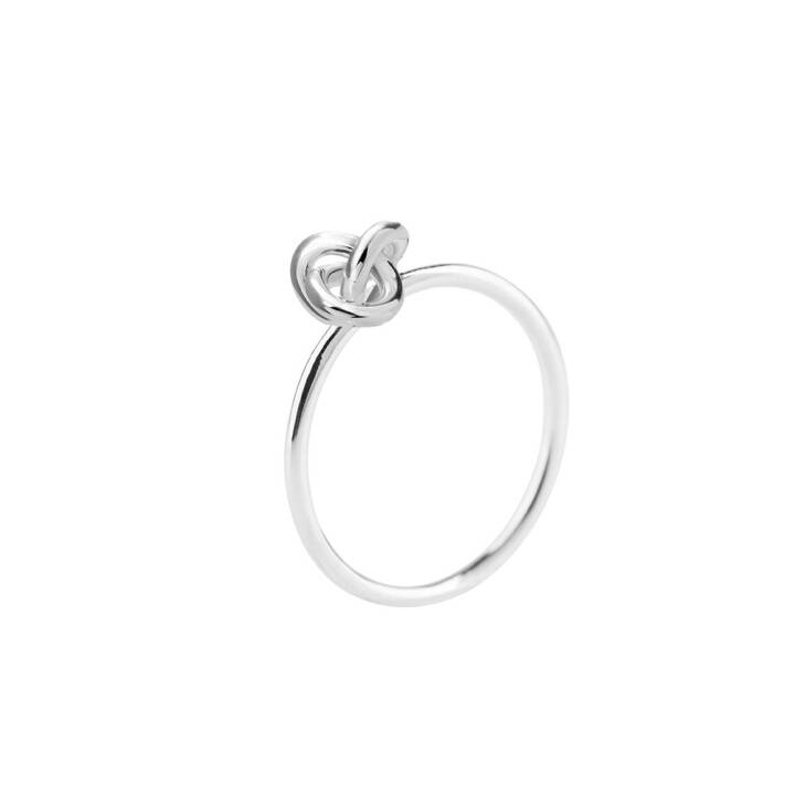 Le knot drop ring 17,5 Sølv i gruppen Ringe / Sølvringe hos SCANDINAVIAN JEWELRY DESIGN (LKT-R10170-S)