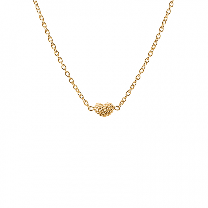 Love bubble Halskæde Guld i gruppen Halskæde / Guldhalskæde hos SCANDINAVIAN JEWELRY DESIGN (LVE-N12S451-G)