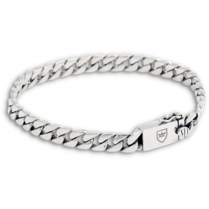 SilverBracelet Pansar i gruppen Armbånd / Sølvarmbånd hos SCANDINAVIAN JEWELRY DESIGN (NB19036-19)