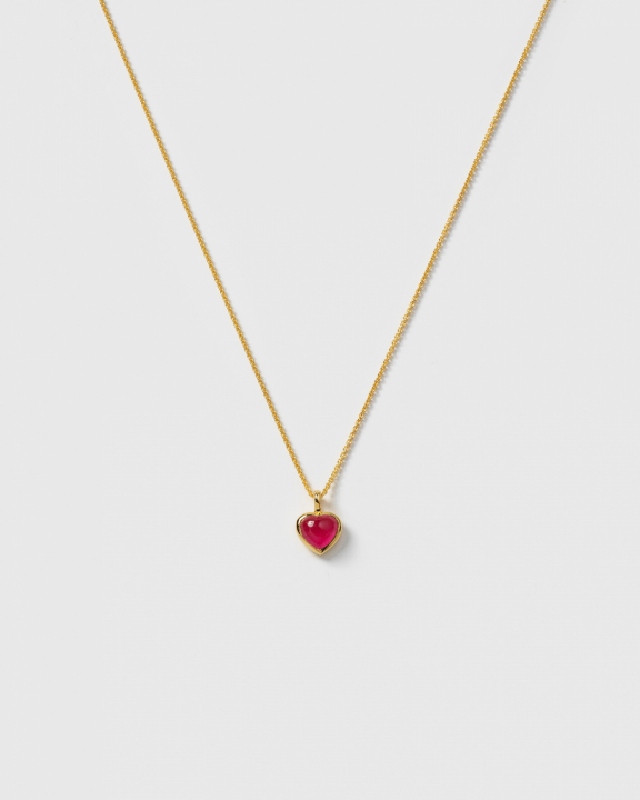 La La Love Necklace Gold i gruppen Halskæde / Guldhalskæde hos SCANDINAVIAN JEWELRY DESIGN (NG1368PQ)