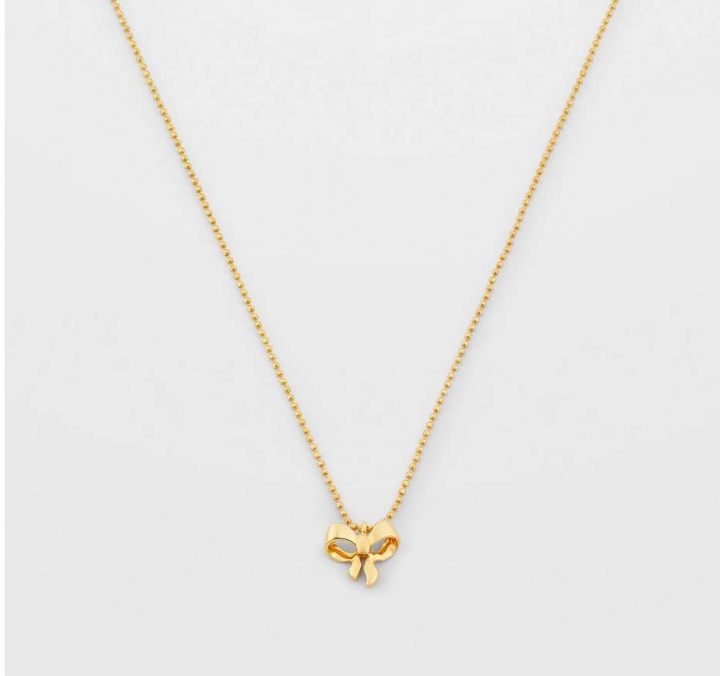 Rosie Mini Necklace Gold i gruppen Halskæde / Guldhalskæde hos SCANDINAVIAN JEWELRY DESIGN (NG1380)