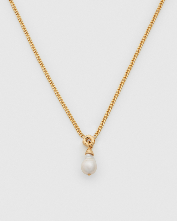 Mary Necklace Gold i gruppen Halskæde / Guldhalskæde hos SCANDINAVIAN JEWELRY DESIGN (NG1388)