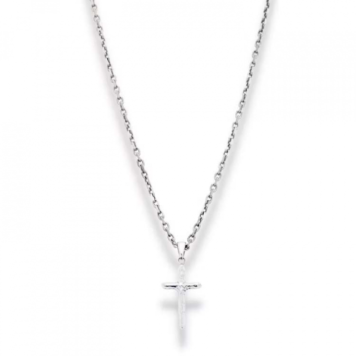 SølvHalskæde med hänge. 50+5cm i gruppen Halskæde / Sølvhalskæde hos SCANDINAVIAN JEWELRY DESIGN (NN29006)