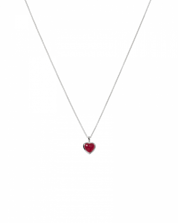 La La Love Necklace Silver i gruppen Halskæde / Sølvhalskæde hos SCANDINAVIAN JEWELRY DESIGN (NS1368PQ)