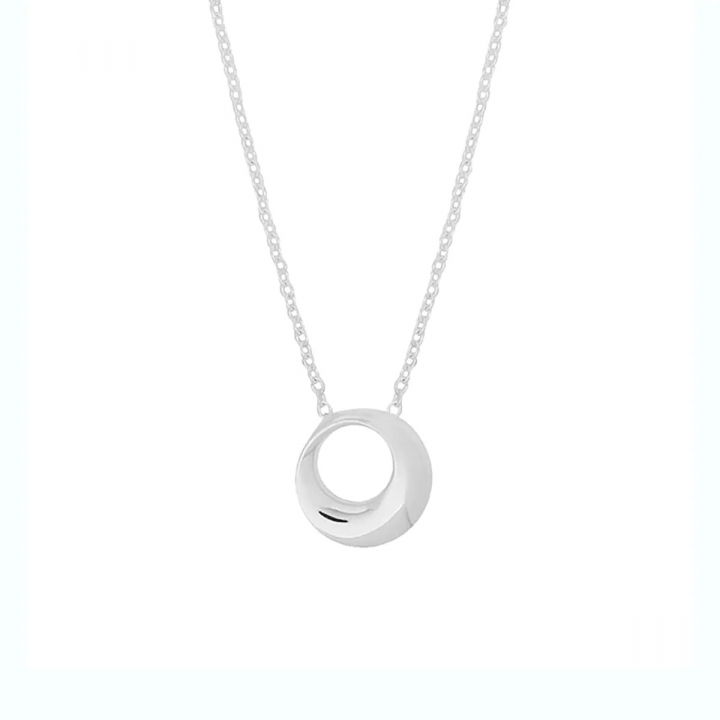 Orbit Halsketten Sølv i gruppen Halskæde / Sølvhalskæde hos SCANDINAVIAN JEWELRY DESIGN (OBT-N1M451-S)
