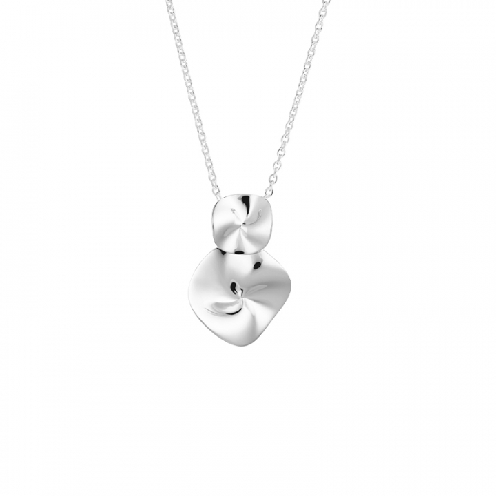 Pacific small Halskæde Sølv i gruppen Halskæde / Sølvhalskæde hos SCANDINAVIAN JEWELRY DESIGN (PCC-N1S551-S)