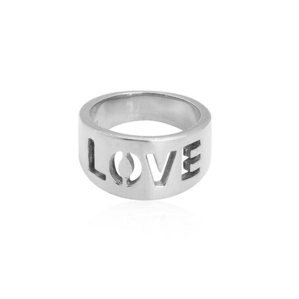 Love Ring (Sølv) i gruppen Ringe hos SCANDINAVIAN JEWELRY DESIGN (R2106RHS0)