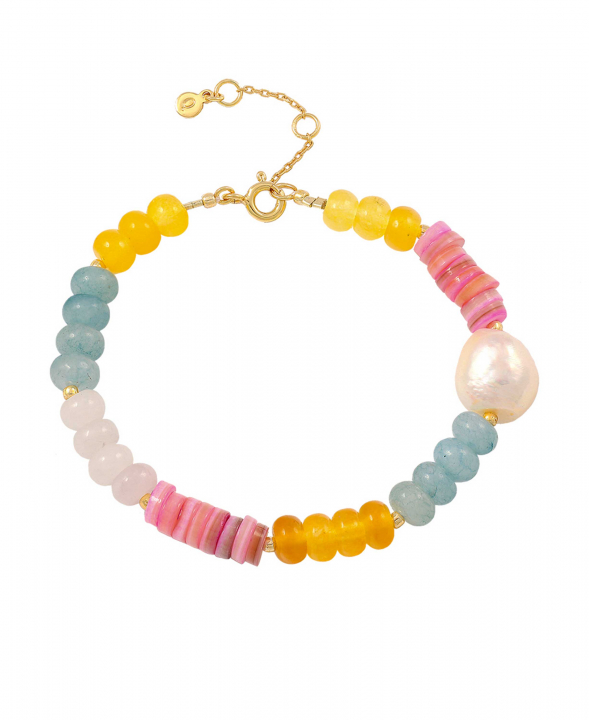 Holiday bracelet i gruppen Armbånd / Guldarmbånd hos SCANDINAVIAN JEWELRY DESIGN (S08513G)