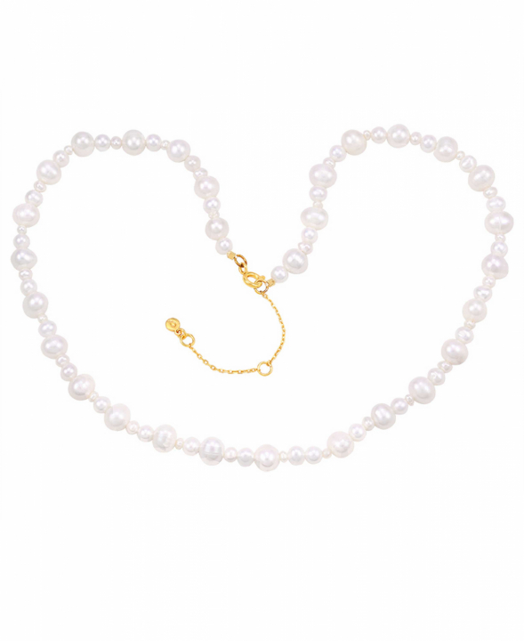 Josephine Necklace Gold i gruppen Halskæde / Guldhalskæde hos SCANDINAVIAN JEWELRY DESIGN (S08558G)
