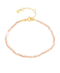 Zuri Bracelet Gold i gruppen Armbånd / Guldarmbånd hos SCANDINAVIAN JEWELRY DESIGN (S08581G)