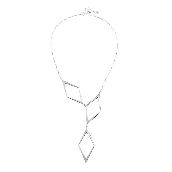 Product Image for Skanshage SWEDEN Rhomb Grand Halskæde Sølv 42-48 cm