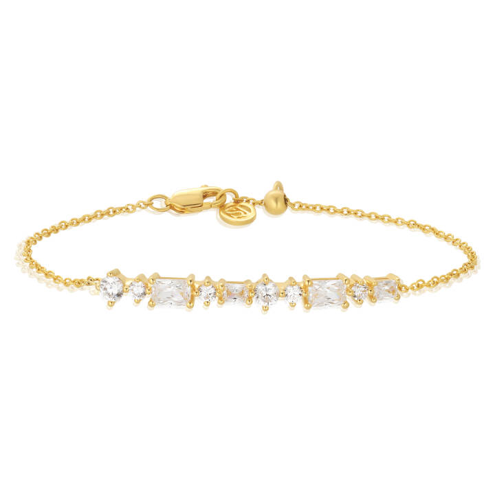 IVREA Armbånd i gruppen Armbånd / Guldarmbånd hos SCANDINAVIAN JEWELRY DESIGN (SJ-B12328-CZ-YG)