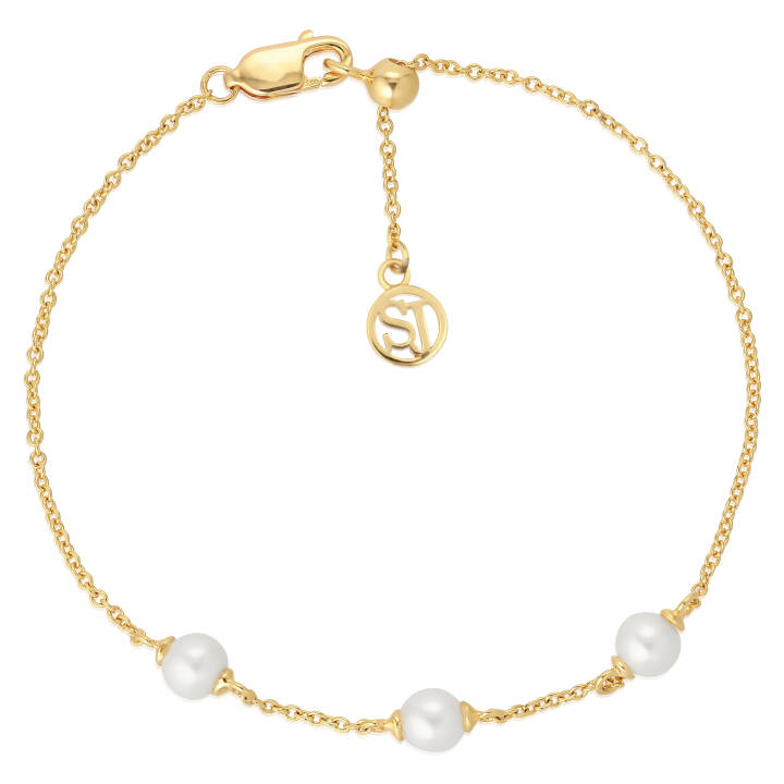 PADUA TRE Armbånd i gruppen Armbånd / Guldarmbånd hos SCANDINAVIAN JEWELRY DESIGN (SJ-B22225-P-YG)