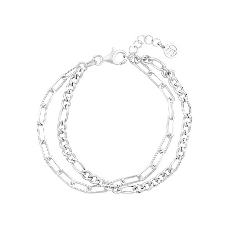 DORNO DUE BRACELET i gruppen Armbånd / Sølvarmbånd hos SCANDINAVIAN JEWELRY DESIGN (SJ-B2462)