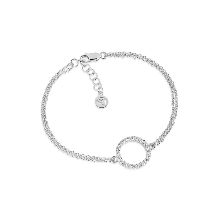 Product Image for Sif Jakobs BIELLA GRANDE Armbånd hvide Zirkoner (Sølv)
