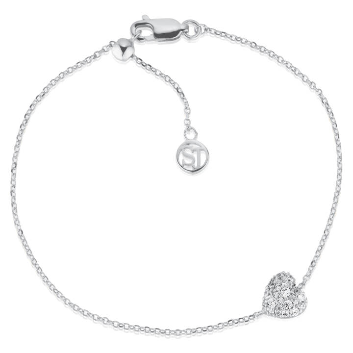 Caro Armbånd i gruppen Armbånd / Sølvarmbånd hos SCANDINAVIAN JEWELRY DESIGN (SJ-B72358-CZ)