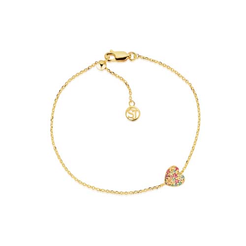CARO BRACELET i gruppen Armbånd hos SCANDINAVIAN JEWELRY DESIGN (SJ-B72358-XCZ-YG)